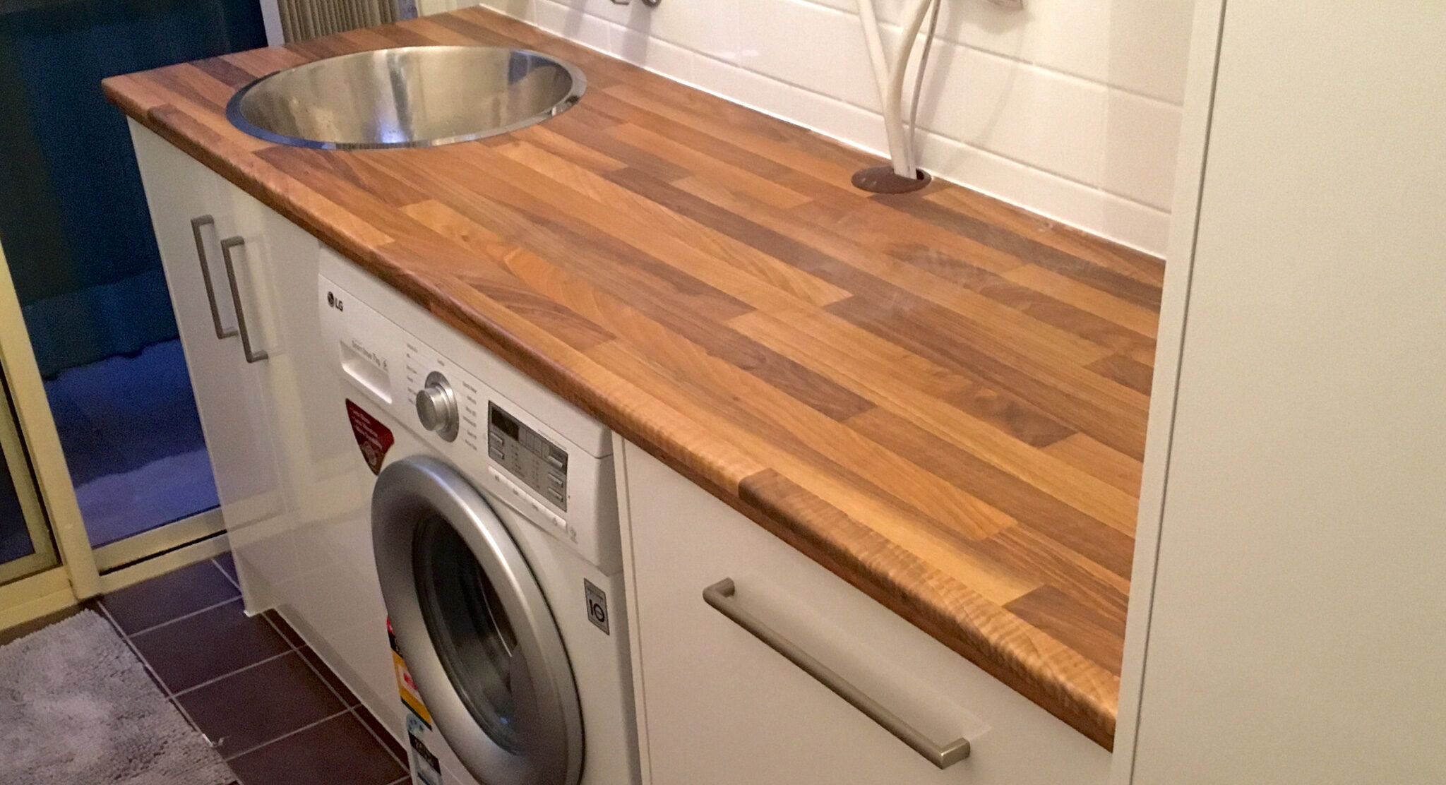 Custom laundry renovation